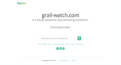 Desktop Screenshot of grail-watch.com