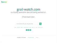 Tablet Screenshot of grail-watch.com